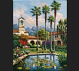 Sung Paintings - Palm Reflection by Sung Kim